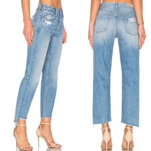 GRLFRND Helena High Rise Straight Crop